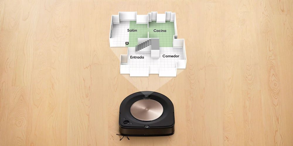 Un Roomba proyecta un mapa inteligente de una casa