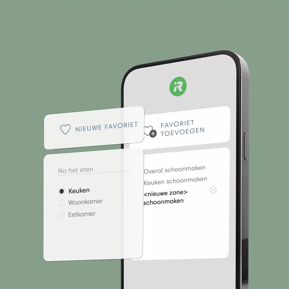 Gebruiksvriendelijke iRobot Home-app