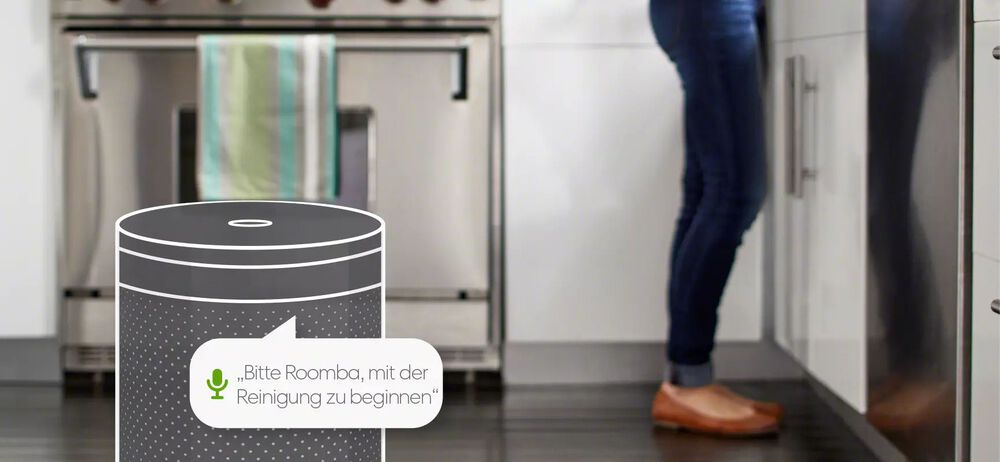 Verwenden eines intelligenten Ger&auml;ts zur Steuerung eines Roomba