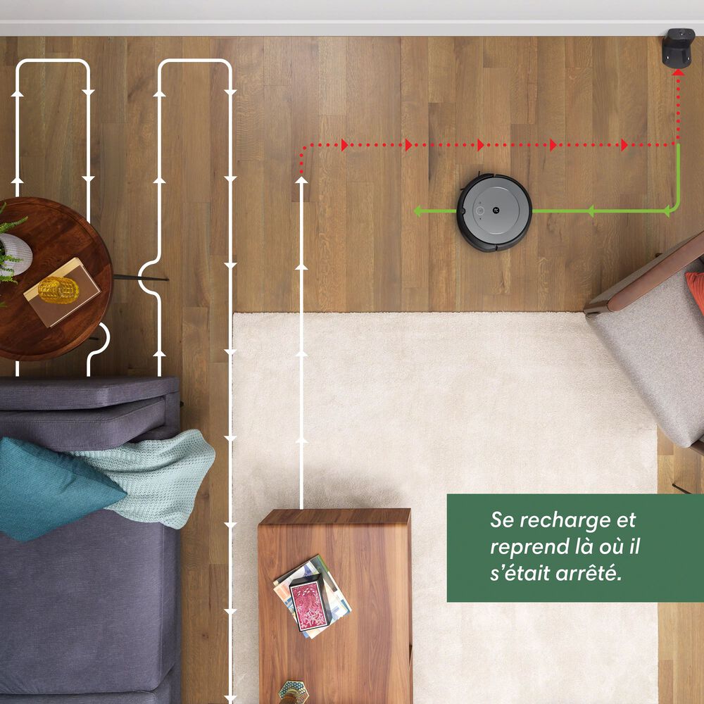 Confiez votre nettoyage &agrave; l&rsquo;aspirateur robot Roomba&reg;&nbsp;i1