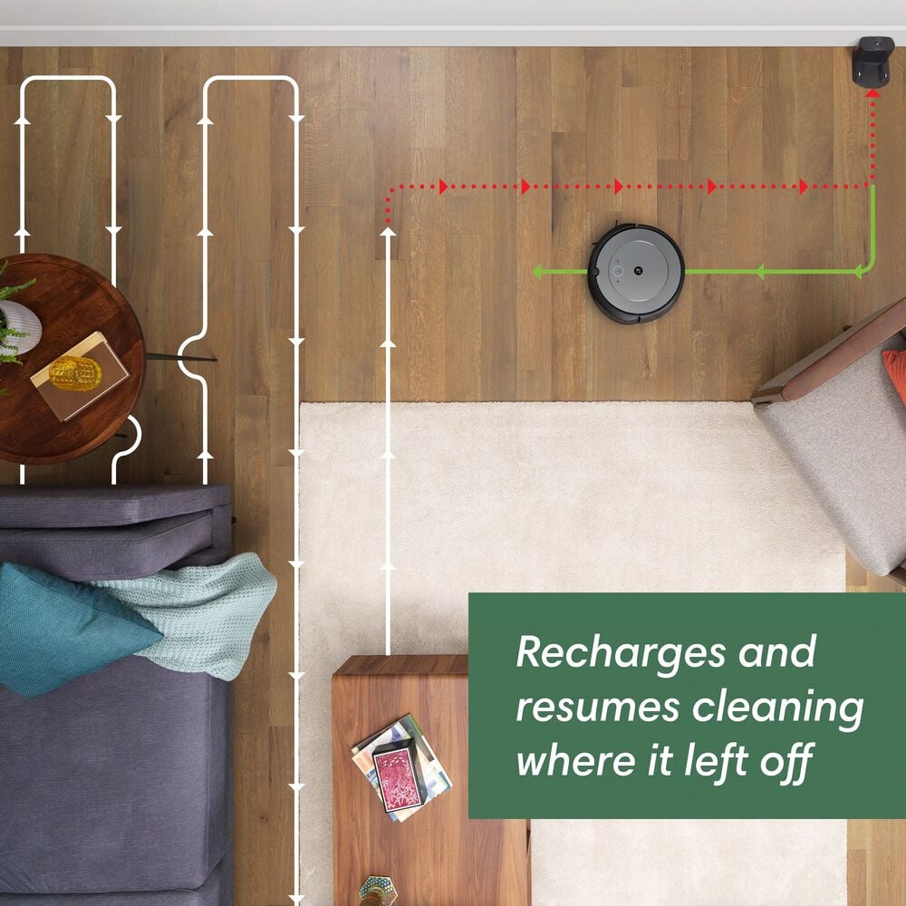 Get the cleaning done with Roomba&reg; i1 robot vacuum
