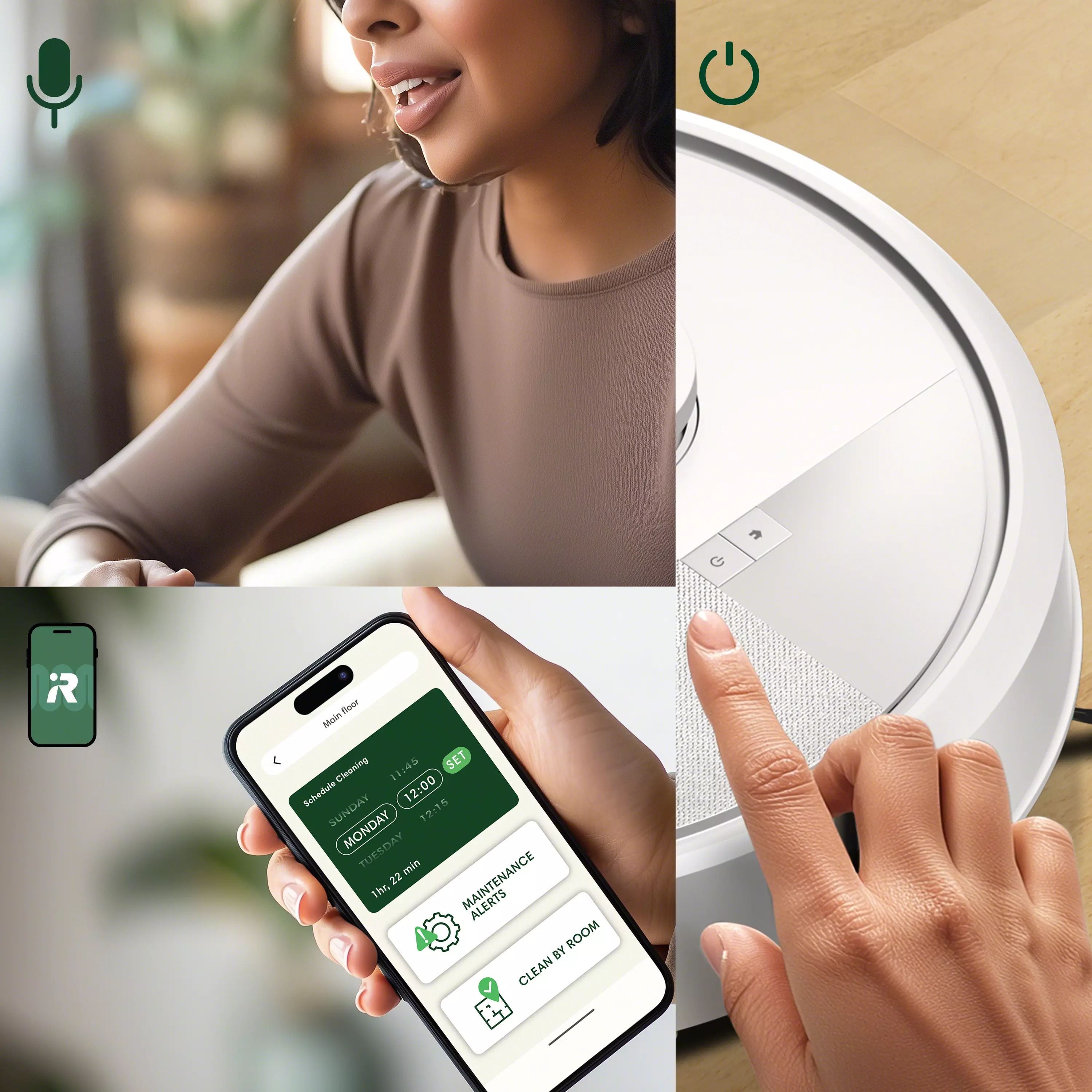 Roomba® 105 Combo Robot + AutoEmpty™ Dock - White
