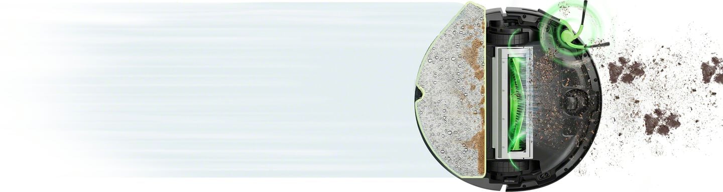 F&uuml;r immer saubere B&ouml;den ohne manuellen Eingriff