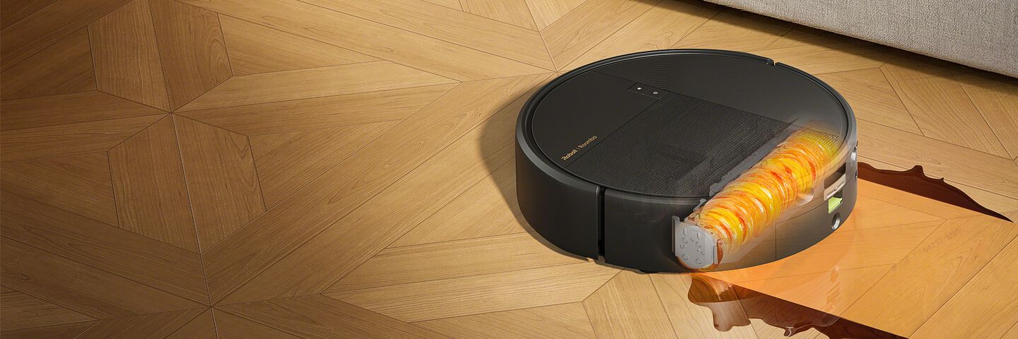De ultieme combinatie van stofzuigen, dweilen en handsfree onderhoud 