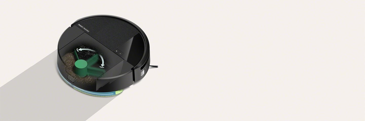 El Robot Roomba® 205 DustCompactor™ Combo