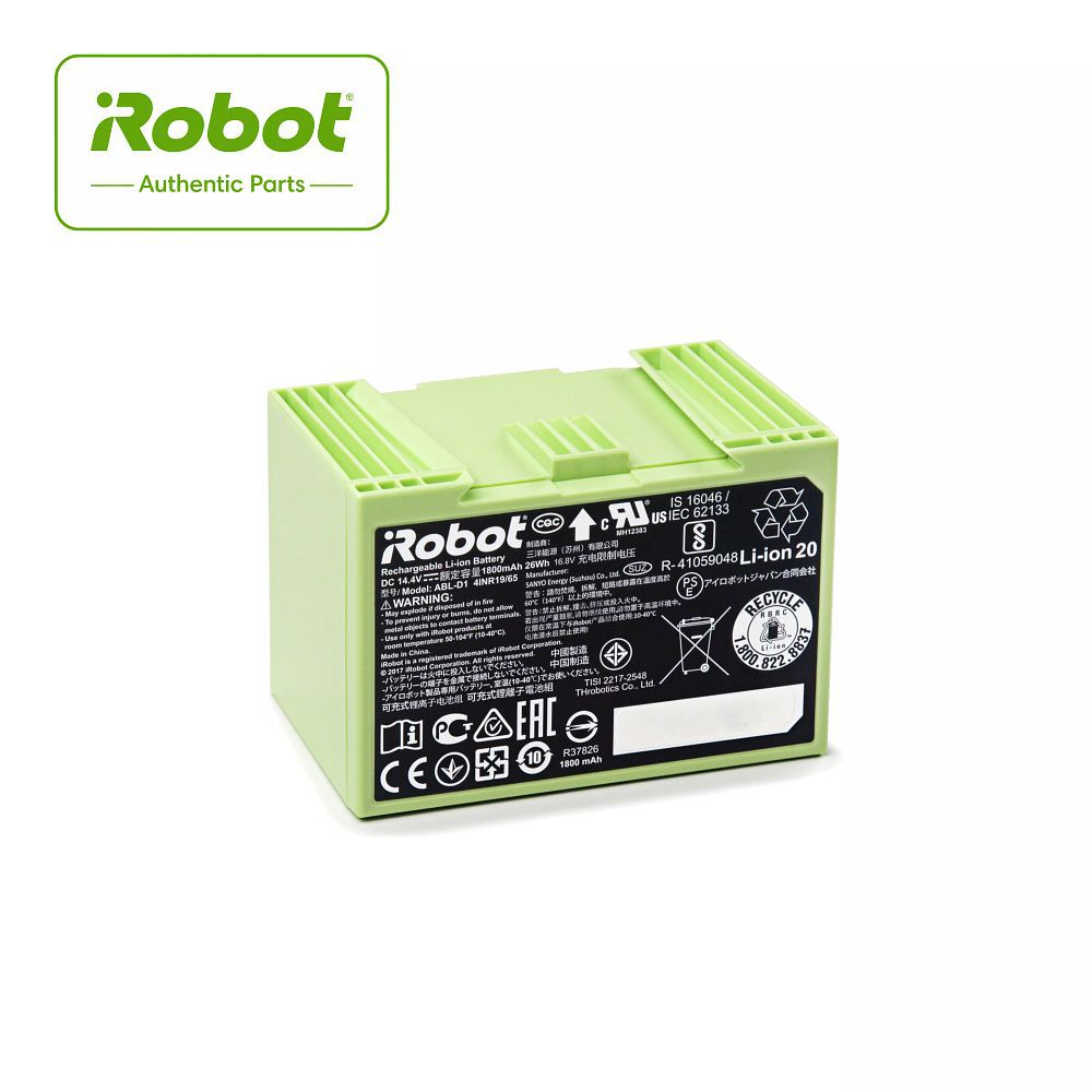 Ersatzakku Li Ionen mit 1850 mAh f r Roomba e