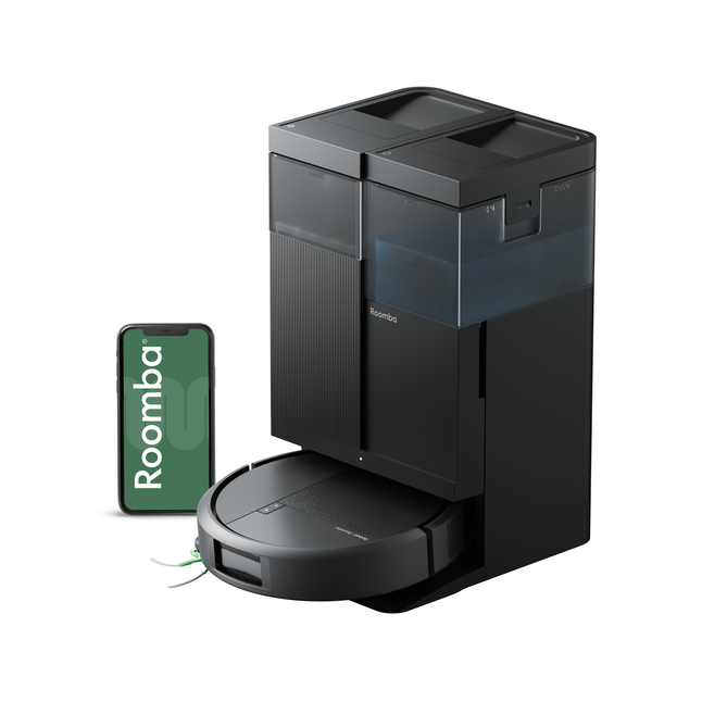 Robot Roomba&reg; Plus&nbsp;515 Combo + base AutoWash&trade; - Noir