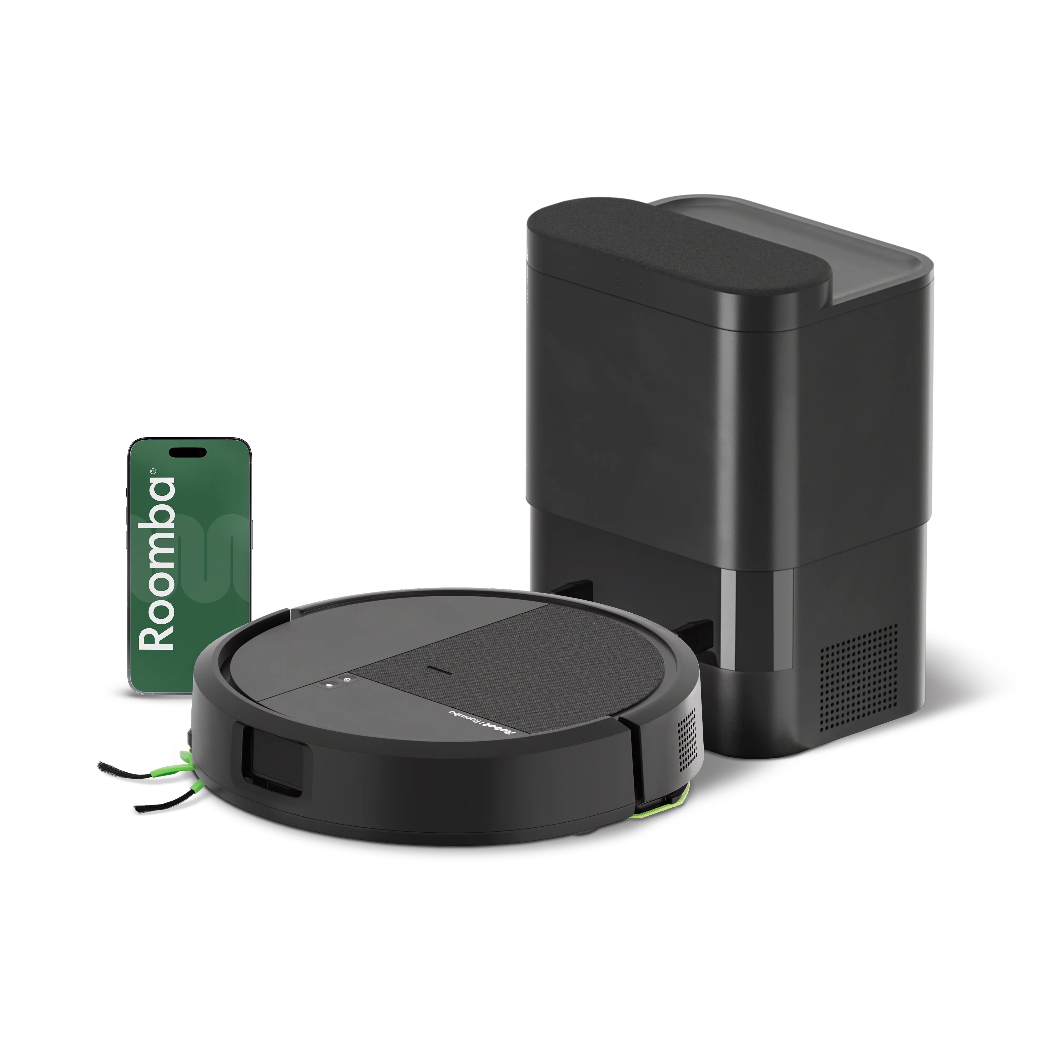 Roomba 115 Combo Roboter + AutoEmpty Dock | Schwarz | iRobot