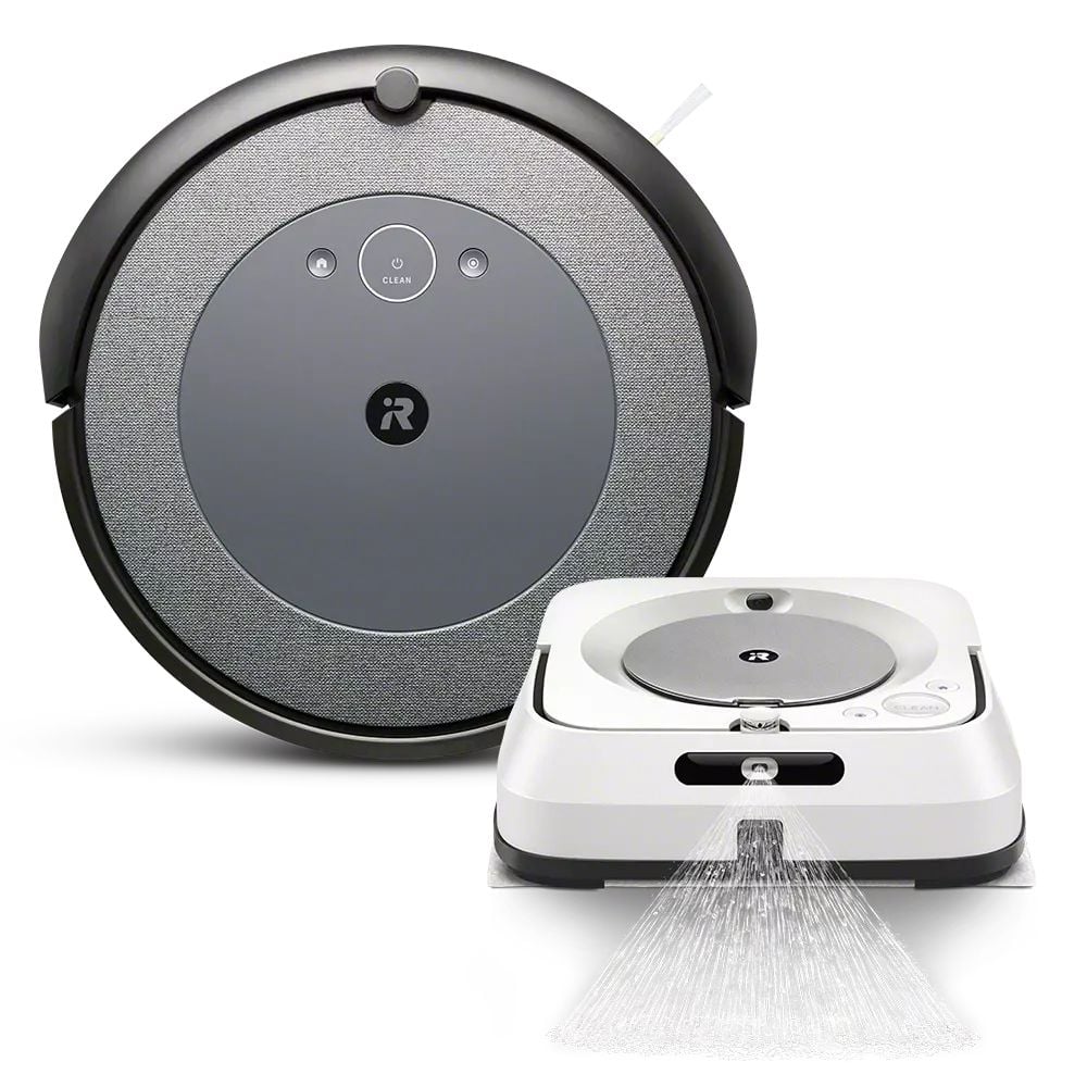 iRobot Roomba i3+本体 & Braava jet m6本体セット Amazon.com - iRobot Roomba i3+ EVO (3550) Robot Vacuum and
