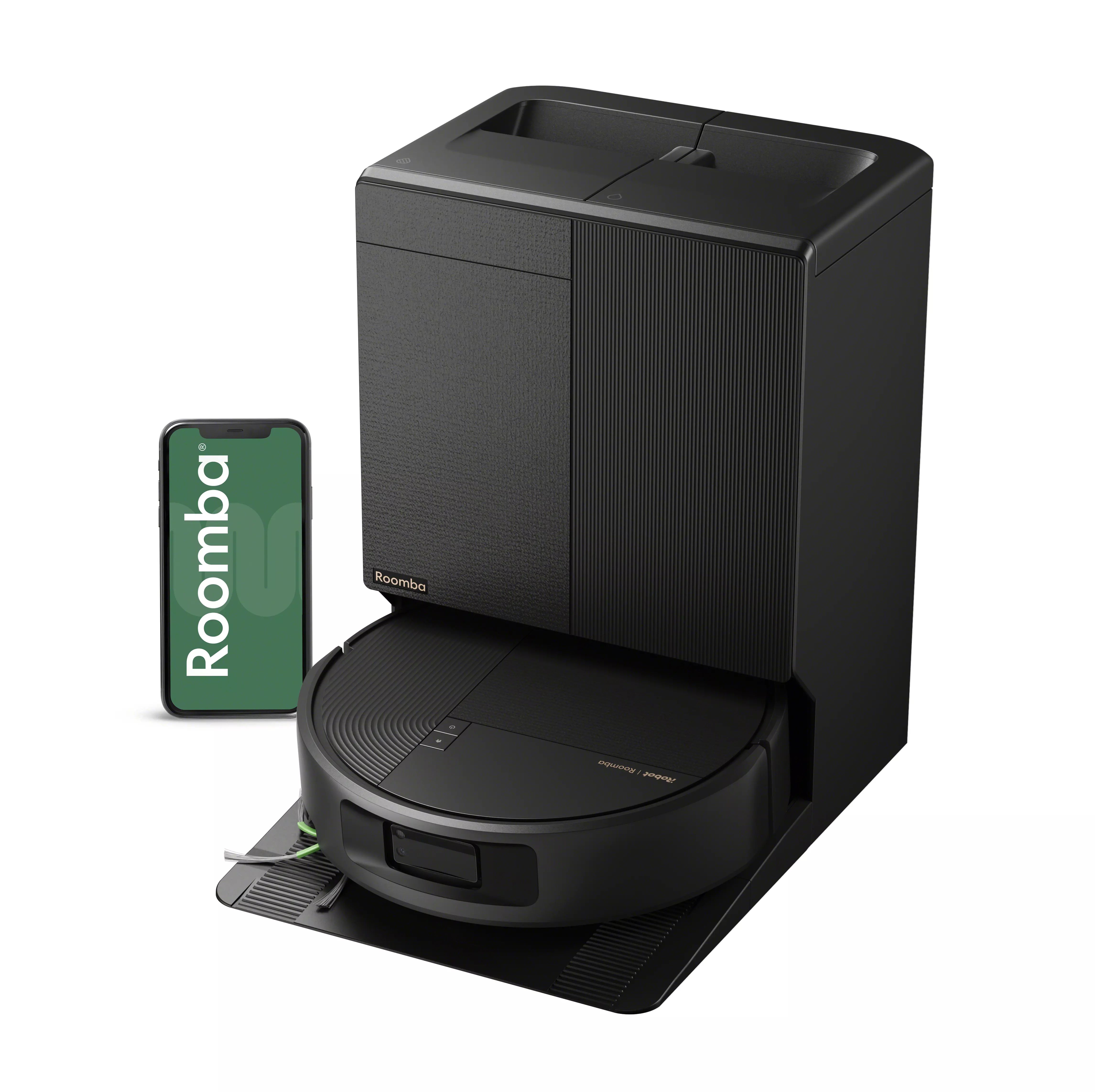 Roomba Plus 675 Combo Roboter + AutoWash Dock | Schwarz | iRobot