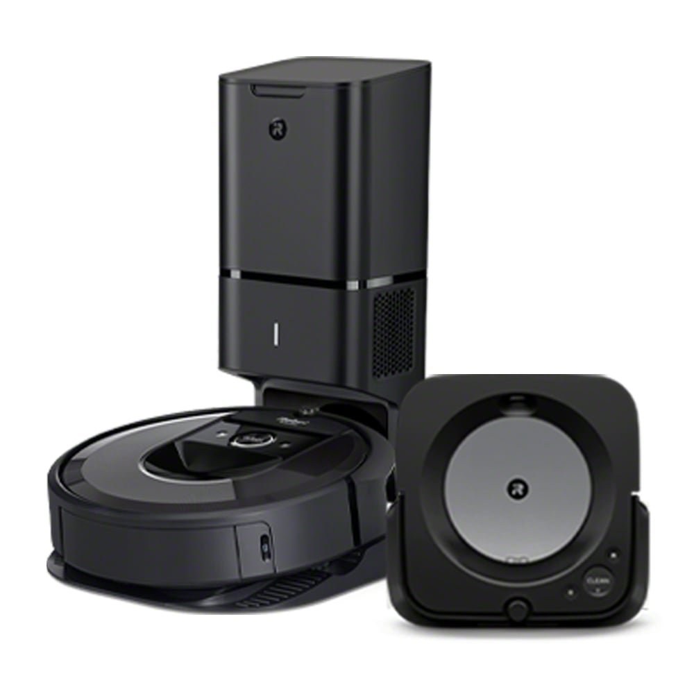 iRobot Roomba i7 & Braava jet m6 セット iRobot® Roomba® i7+ Robot Vacuum & Braava jet® m6 Robot Mop Bundle